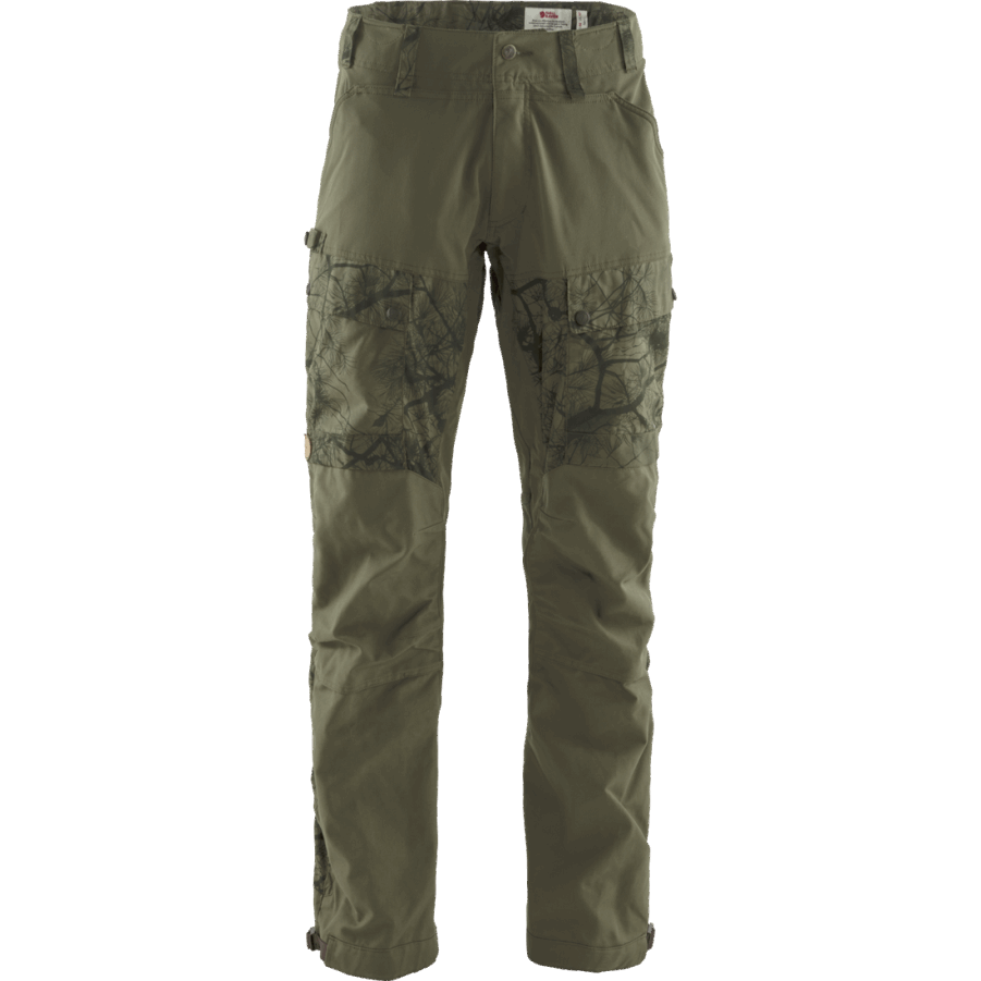 Fjällräven Lappland Hybrid Trousers M Green Camo-Laurel Green