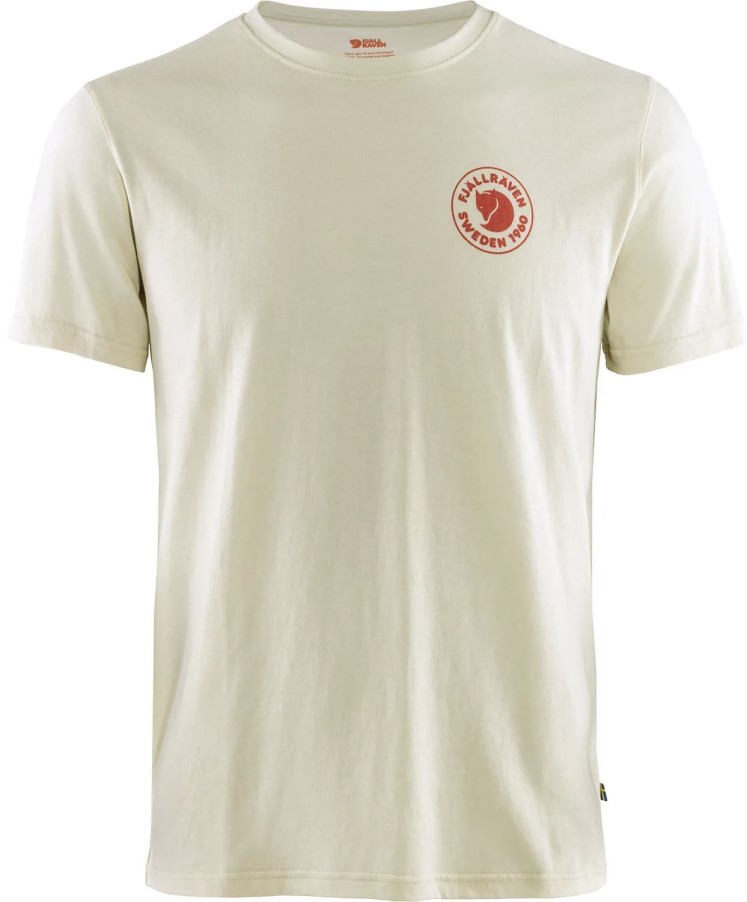 Chalk White Fjällräven 1960 Logo T-Shirt M