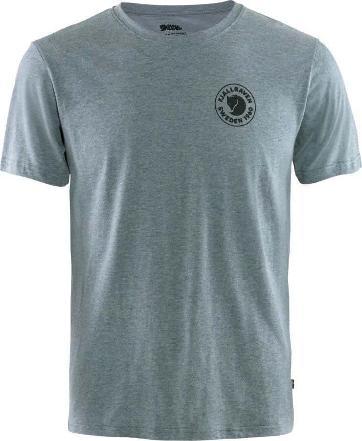 Fjällräven Uncle Blue-Melange 1960 Logo T-Shirt M