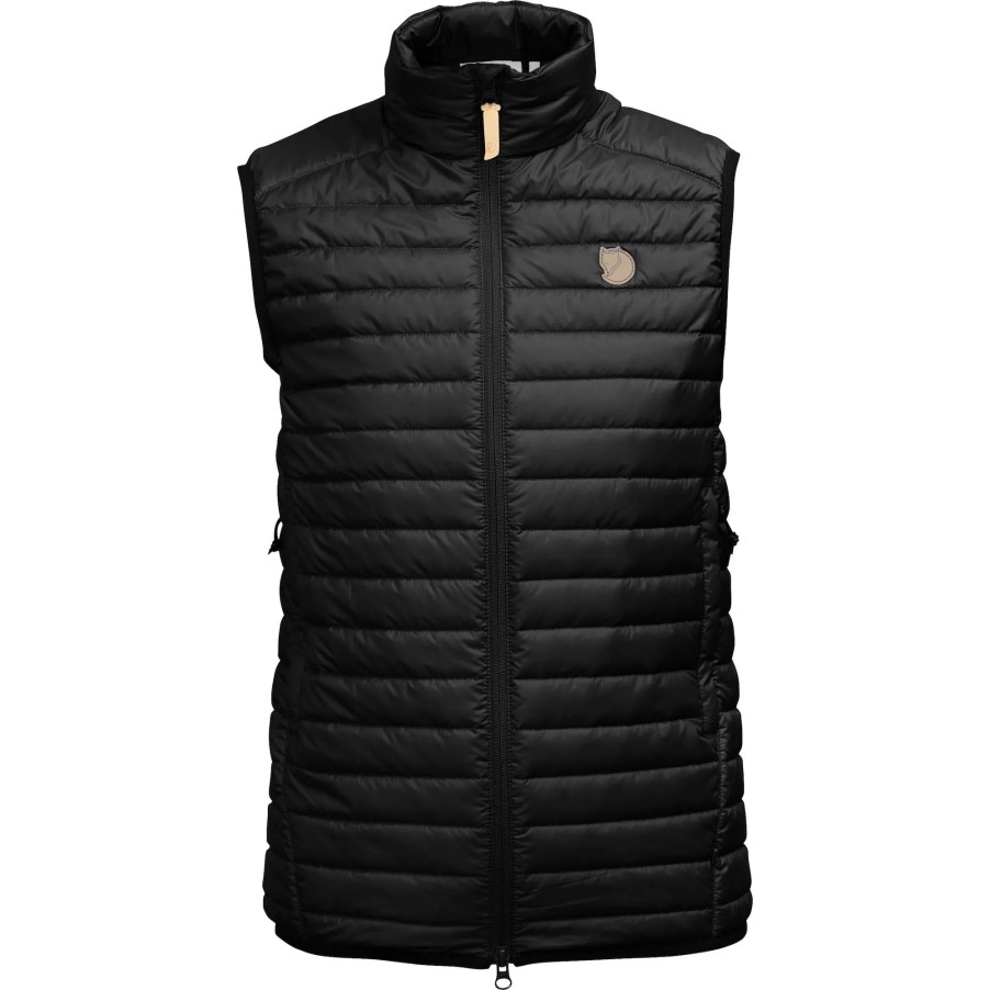 Black Abisko Padded Vest W Fjällräven