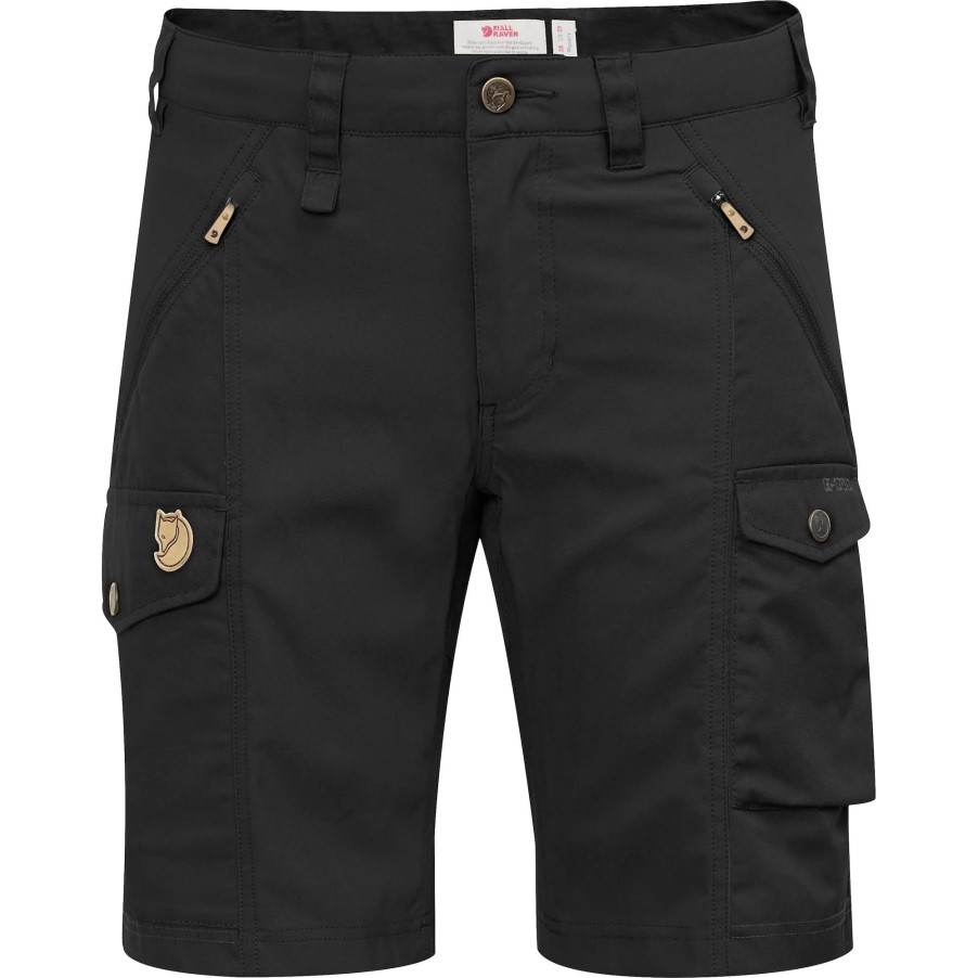Nikka Shorts Curved W Black Fjällräven