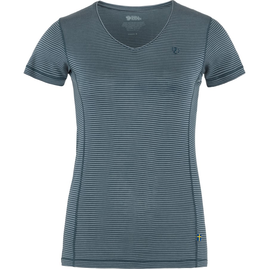 Indigo Blue Fjällräven Abisko Cool T-Shirt W