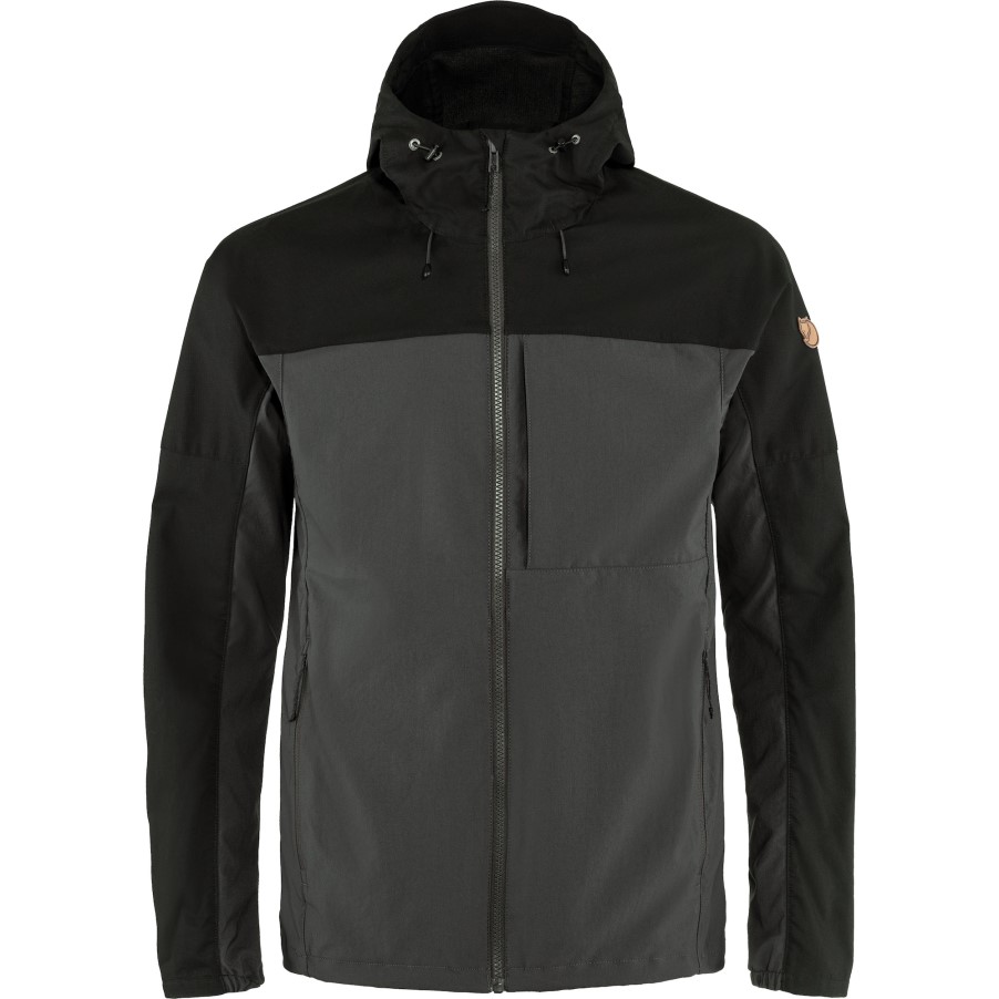 Fashion Abisko Midsummer Jacket M Dark Grey-Black Fjällräven