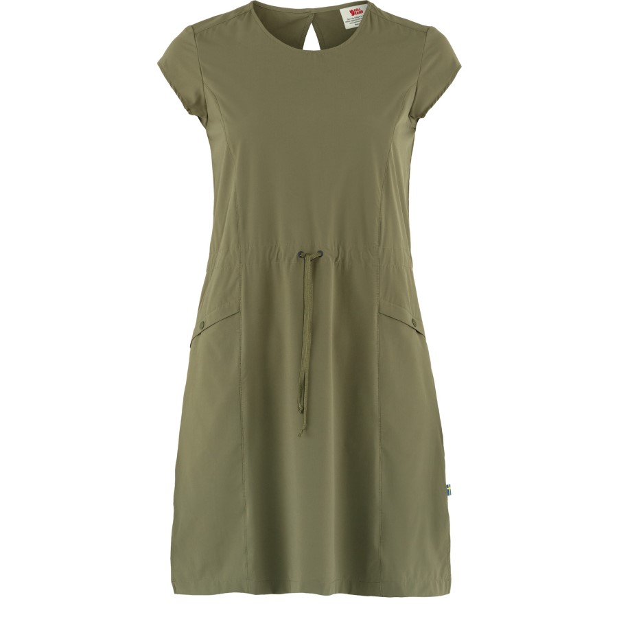 Green High Coast Lite Dress W Fjällräven