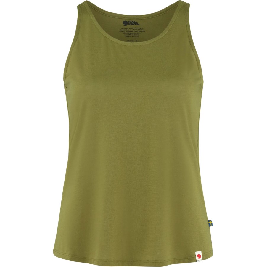 Moss Green High Coast Lite Tank Top W Fjällräven