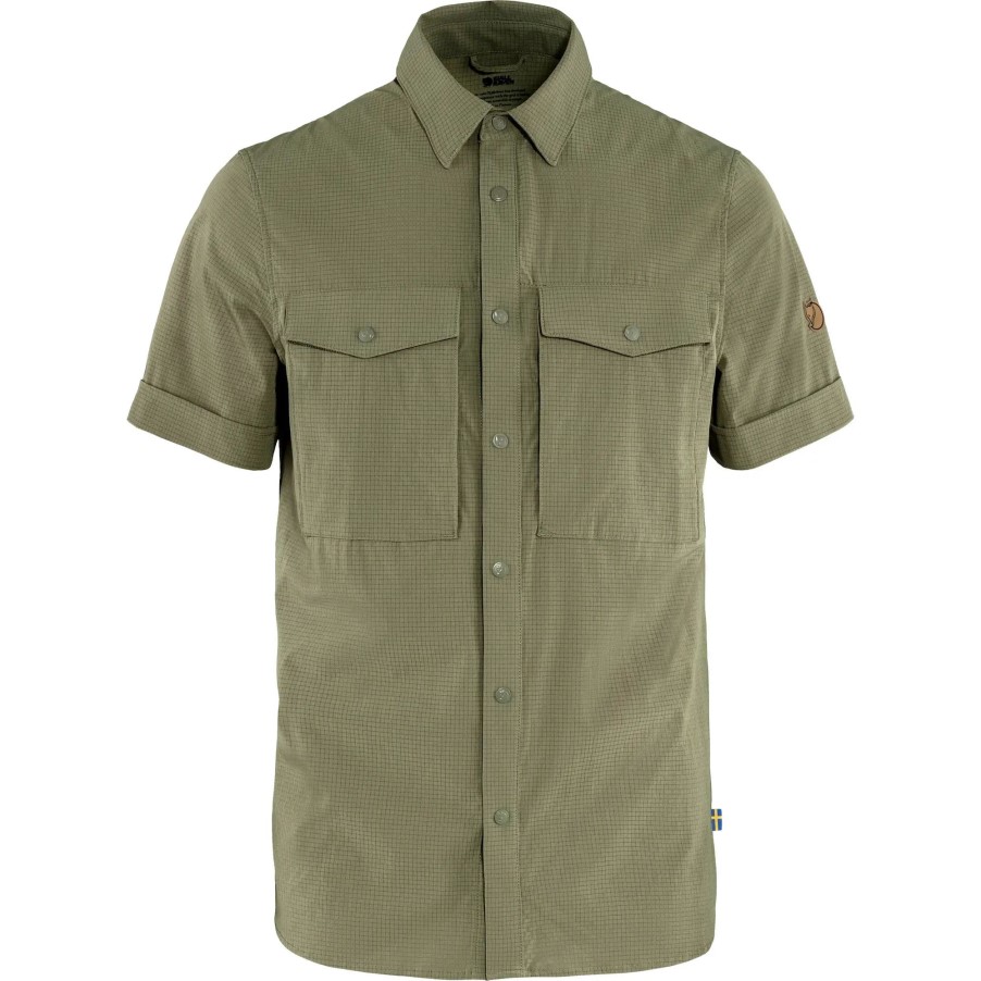 Abisko Trekking Shirt Ss M Light Olive Fjällräven