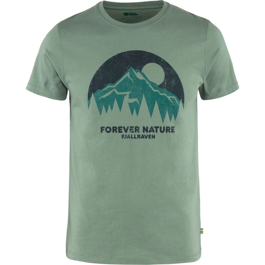 Patina Green Fjällräven Nature T-Shirt M