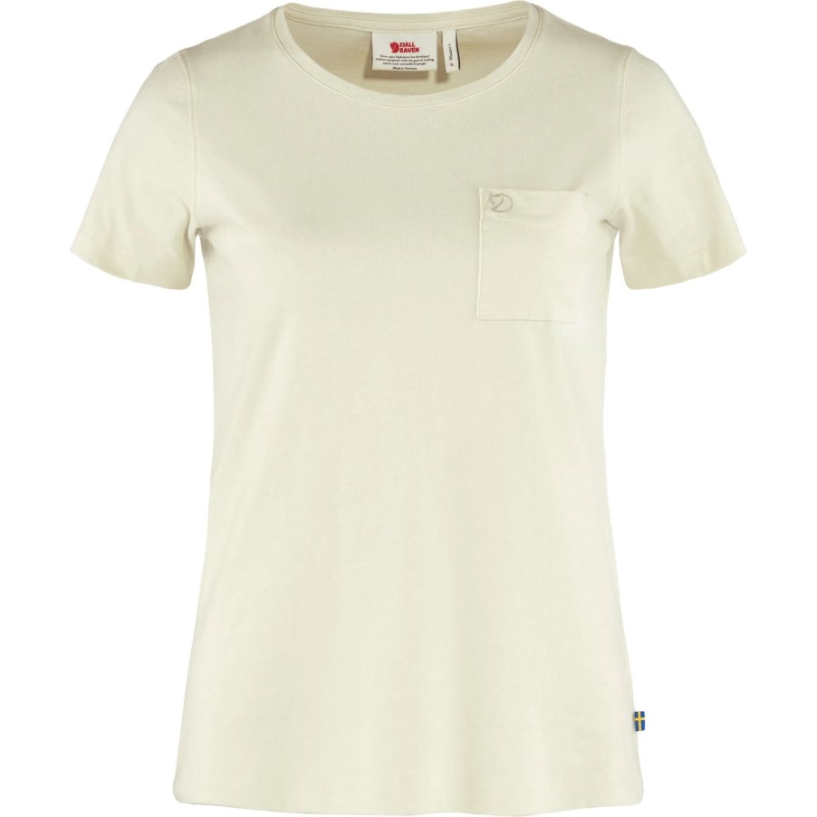 Övik T-Shirt W Chalk White Fjällräven Brand