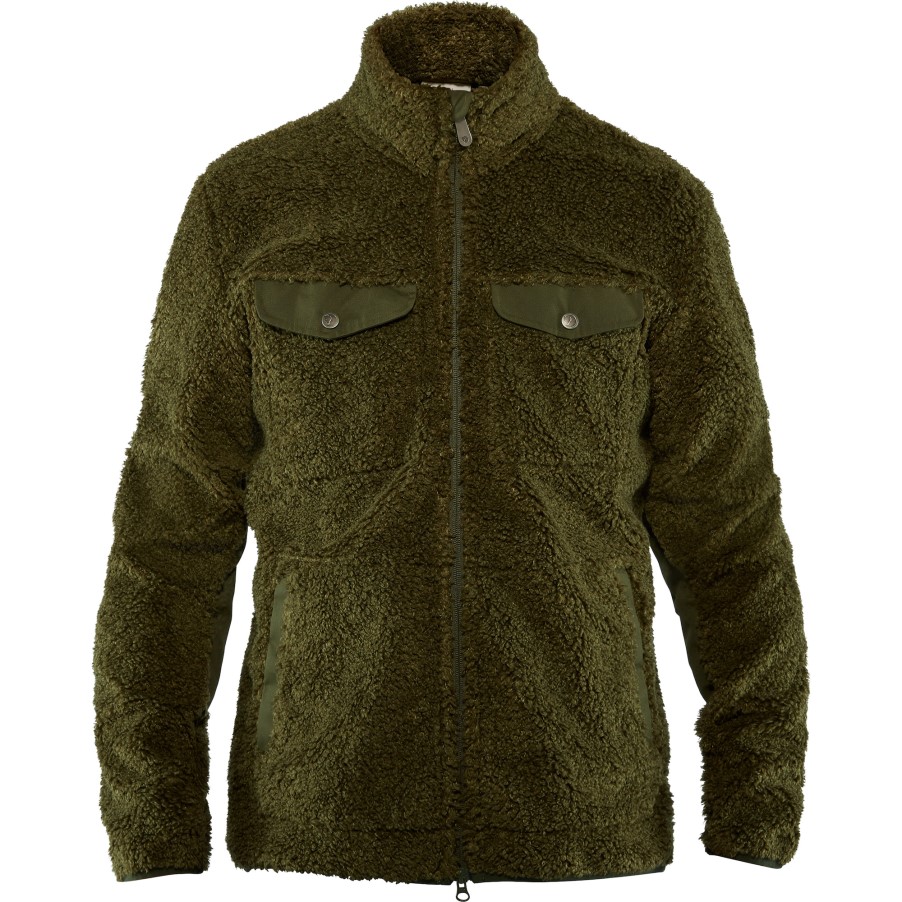 Deep Forest Greenland Pile Fleece M Fjällräven