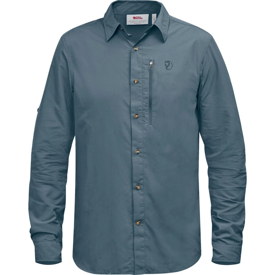 Abisko Hike Shirt Ls M Fjällräven Dusk