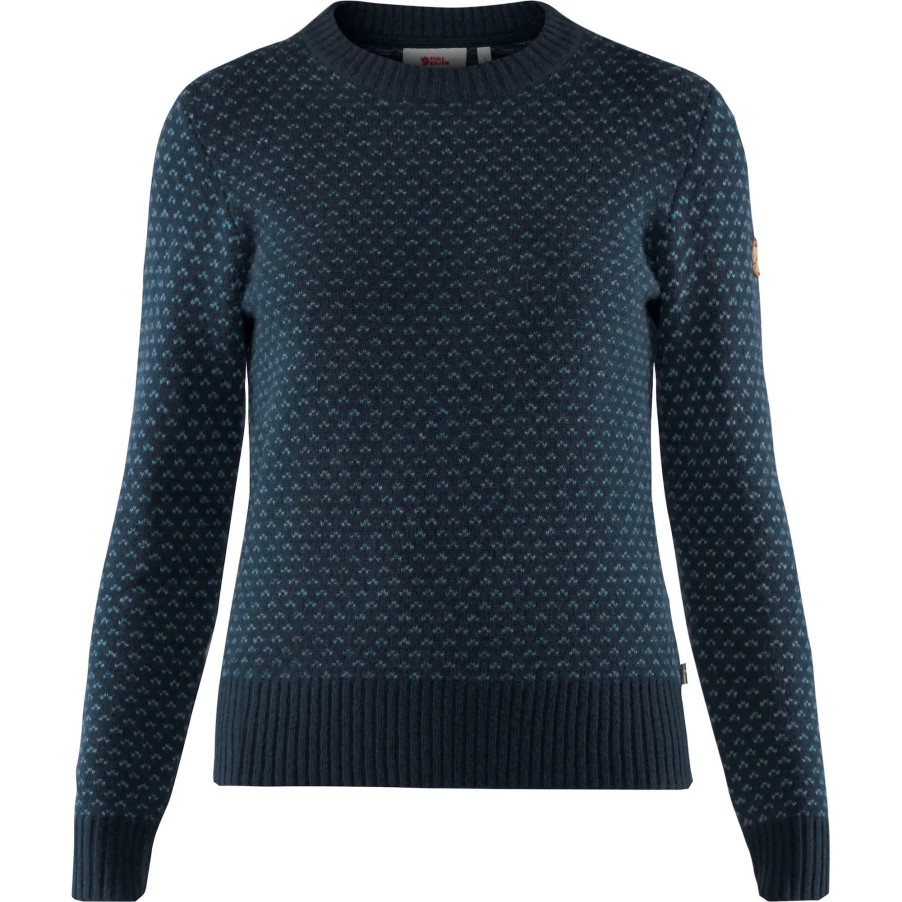 Fjällräven Dark Navy Övik Nordic Sweater W