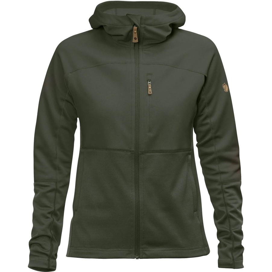 Abisko Trail Fleece W Fjällräven Deep Forest
