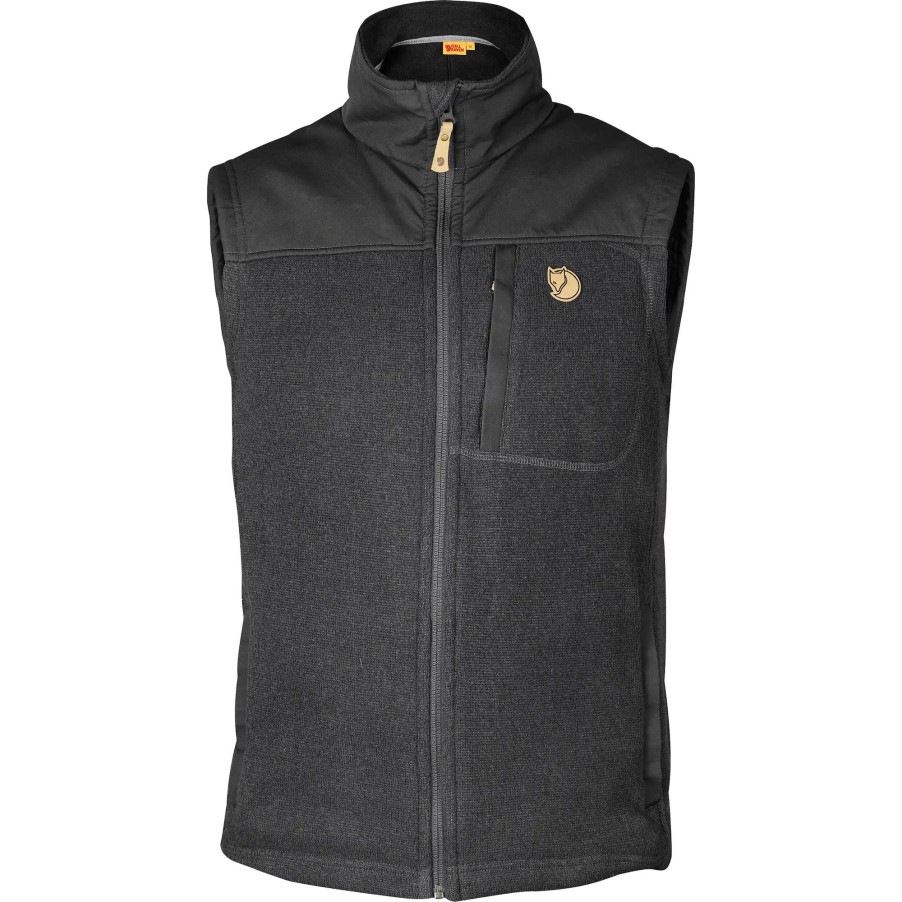 Graphite Fjällräven Buck Fleece Vest M