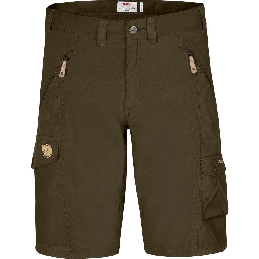 Abisko Shorts M Fjällräven Dark Olive