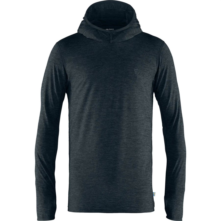 Dark Navy Abisko Sun Hoodie M Fjällräven