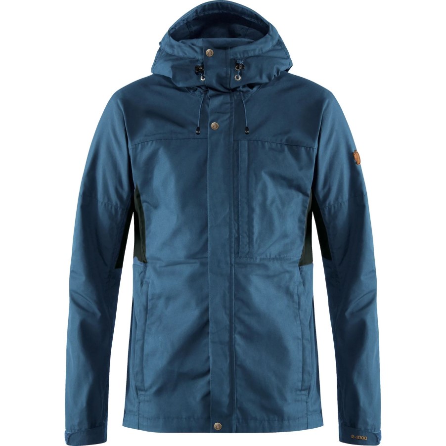 Kaipak Jacket M Fjällräven Brand Uncle Blue-Dark Grey