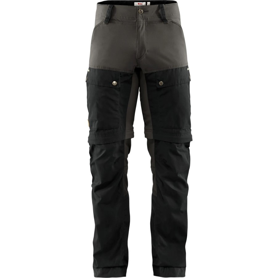 Keb Gaiter Trousers M Long Fjällräven Black-Stone Grey