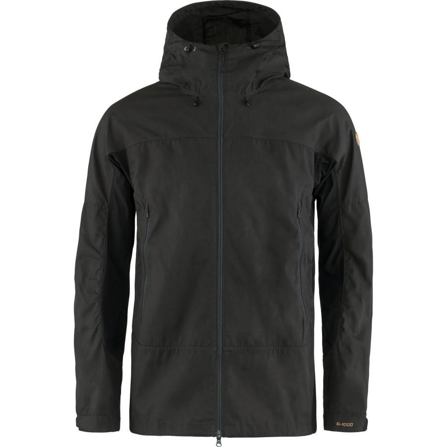 Abisko Lite Trekking Jacket M Dark Grey-Black Fjällräven