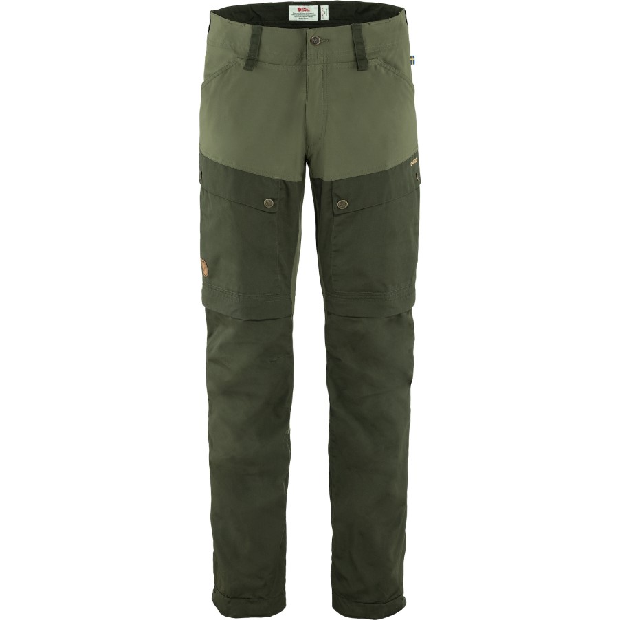 Keb Gaiter Trousers M Long Deep Forest-Laurel Green Fjällräven