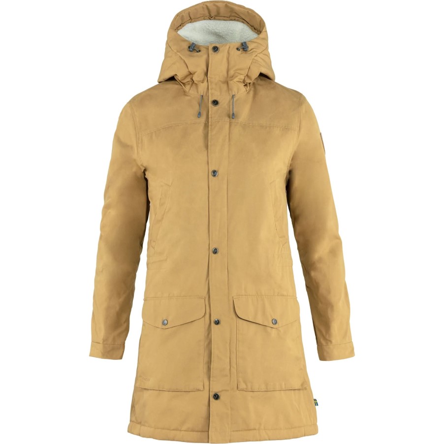 Fjällräven Brand Buckwheat Brown Greenland Winter Parka W
