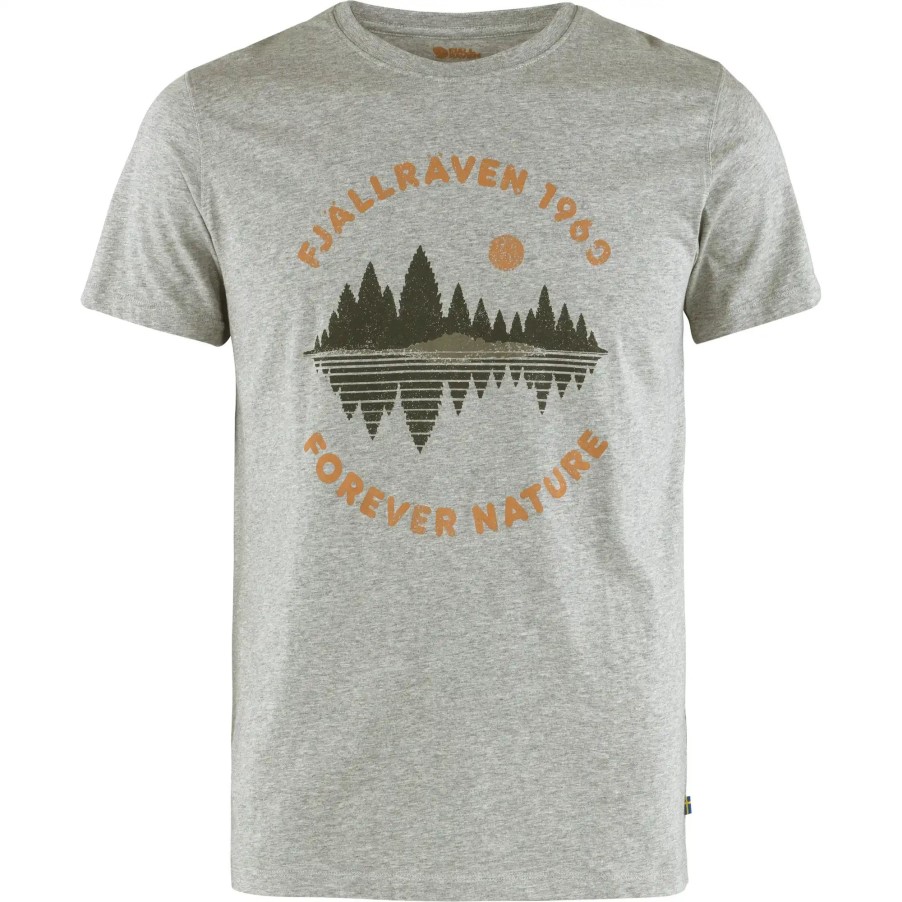 Forest Mirror T-Shirt M Fjällräven Grey