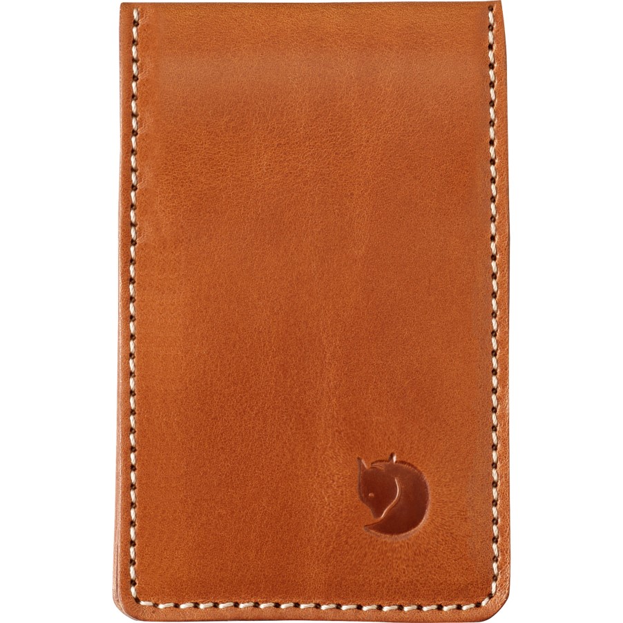 Fjällräven Övik Card Holder Large Leather Cognac