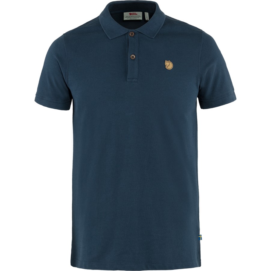 Övik Polo Shirt M Fjällräven Navy