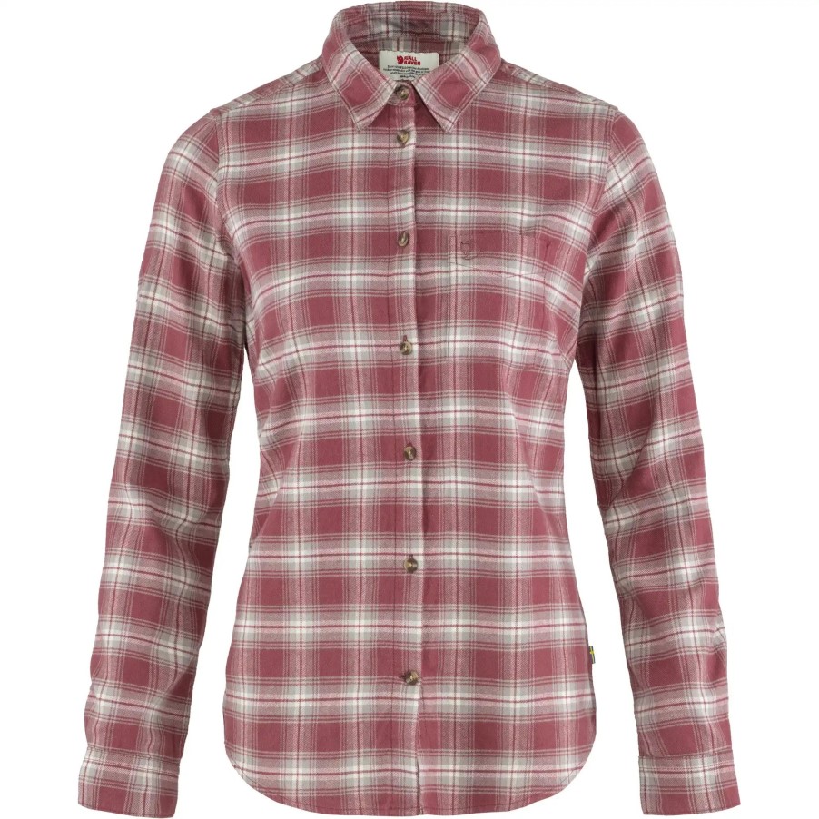 Fjällräven Övik Flannel Shirt W Mesa Purple-Fog