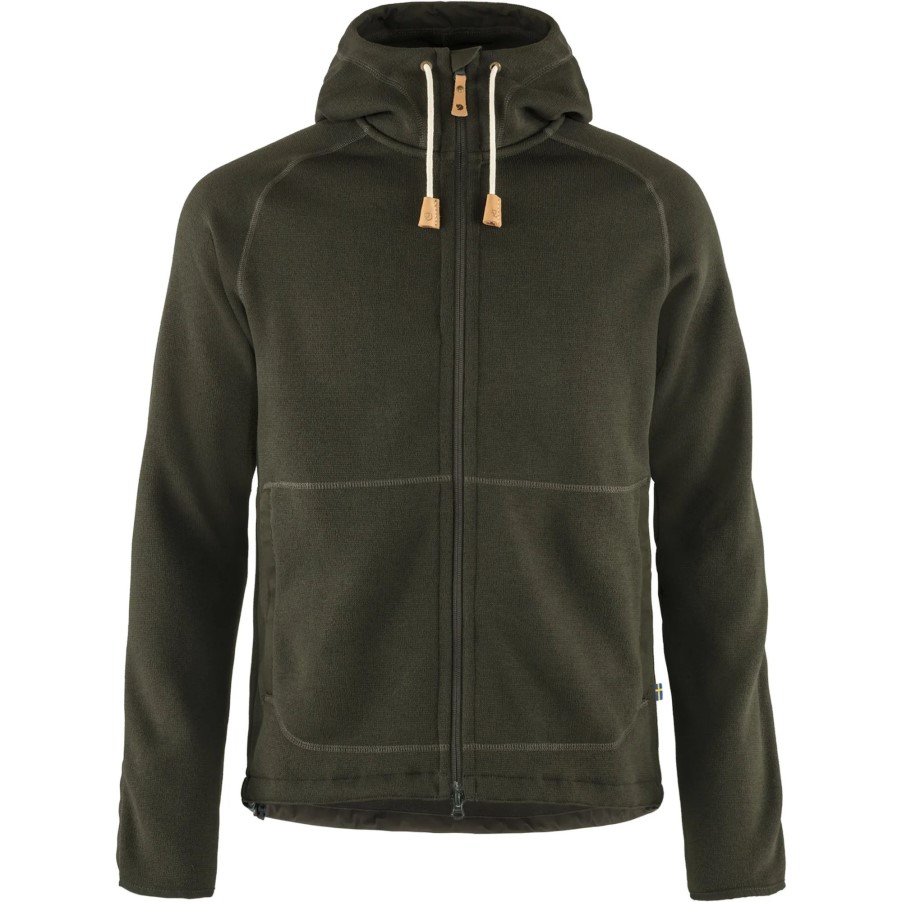 Deep Forest Övik Fleece Hoodie M Fjällräven