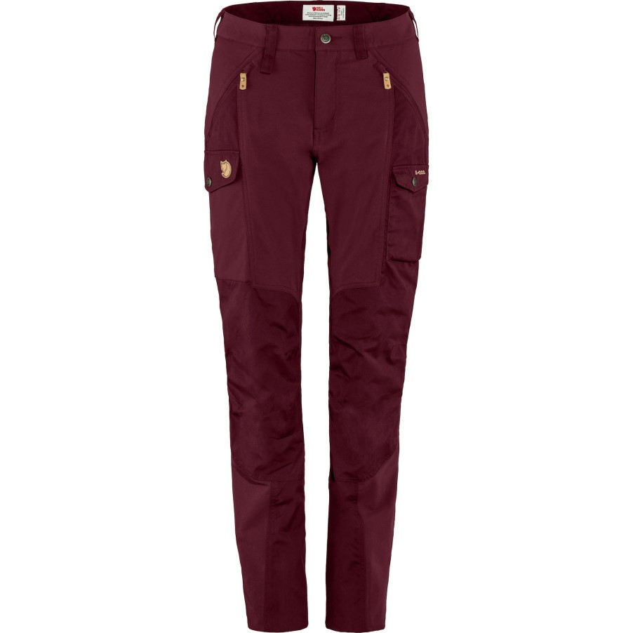Dark Garnet Nikka Trousers W Long Fjällräven