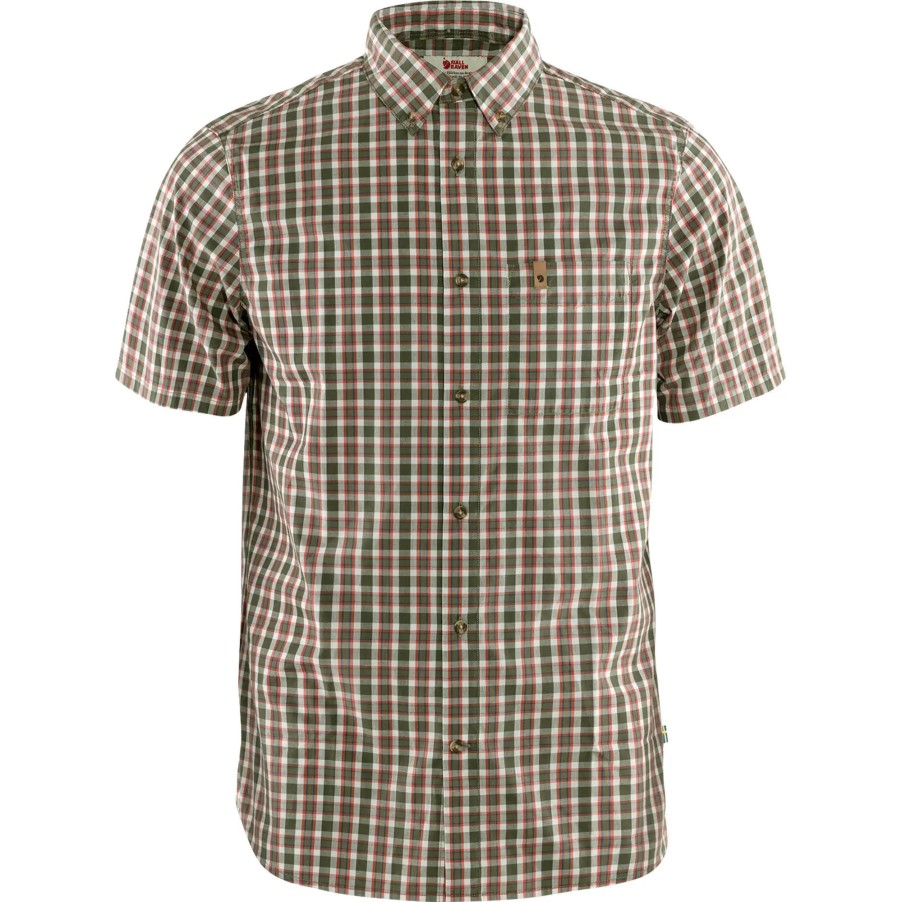 Laurel Green Övik Shirt Ss M Fjällräven Brand