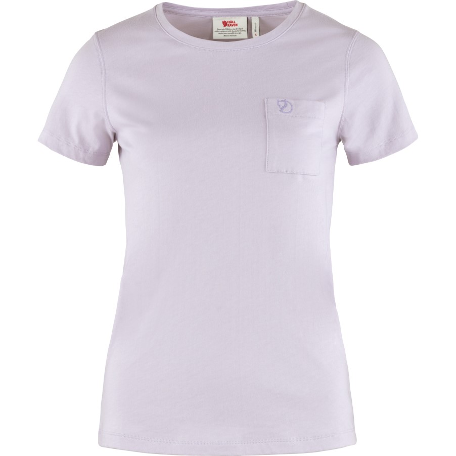 Pastel Lavender Övik T-Shirt W Fjällräven Brand