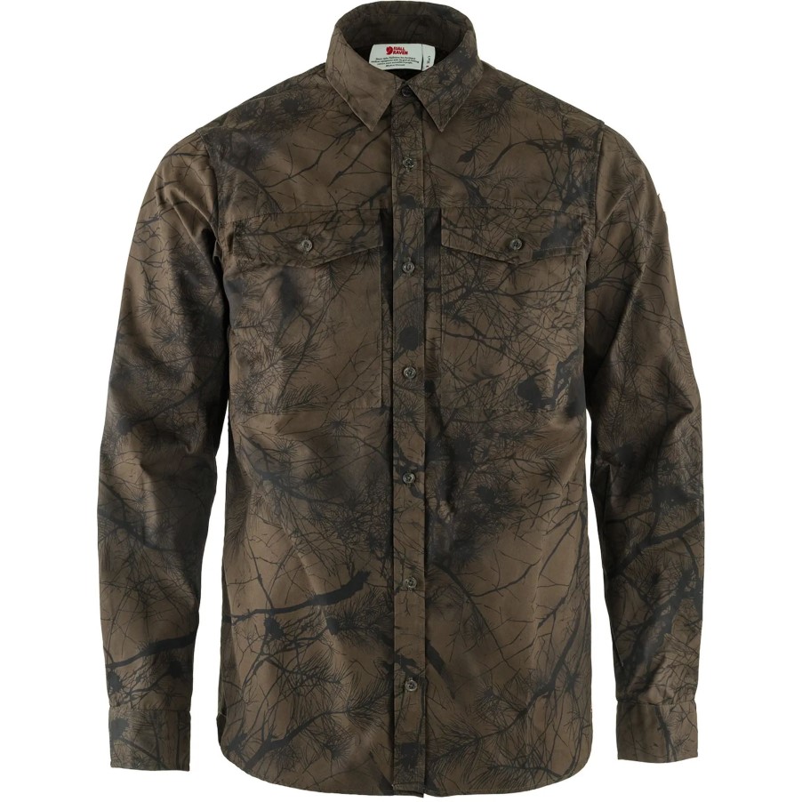 Fjällräven Värmland G-1000 Shirt M Dark Olive Camo