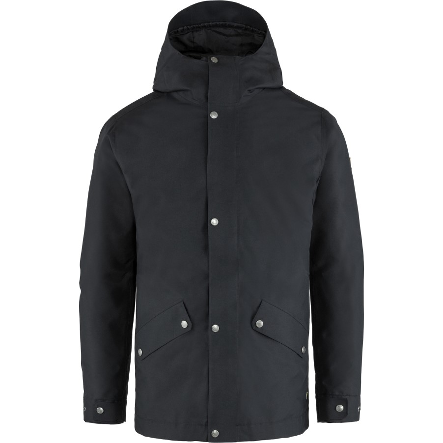 Black Visby 3 In 1 Jacket M Fjällräven