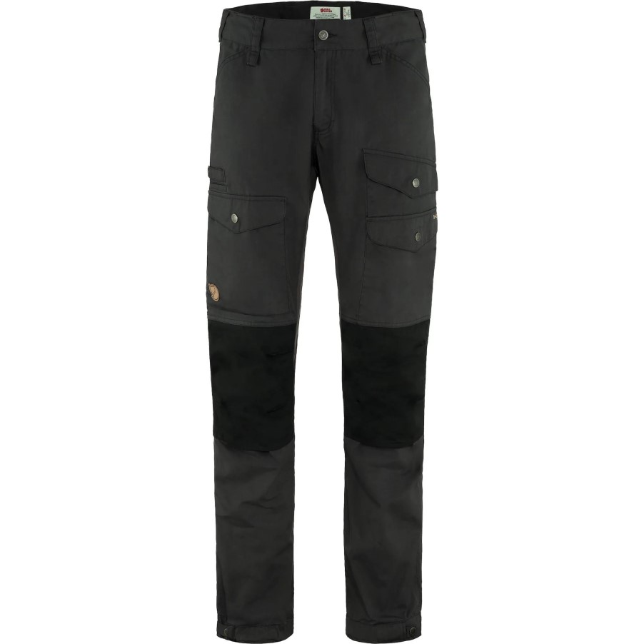 Dark Grey-Black Vidda Pro Ventilated Trousers M Long Fjällräven