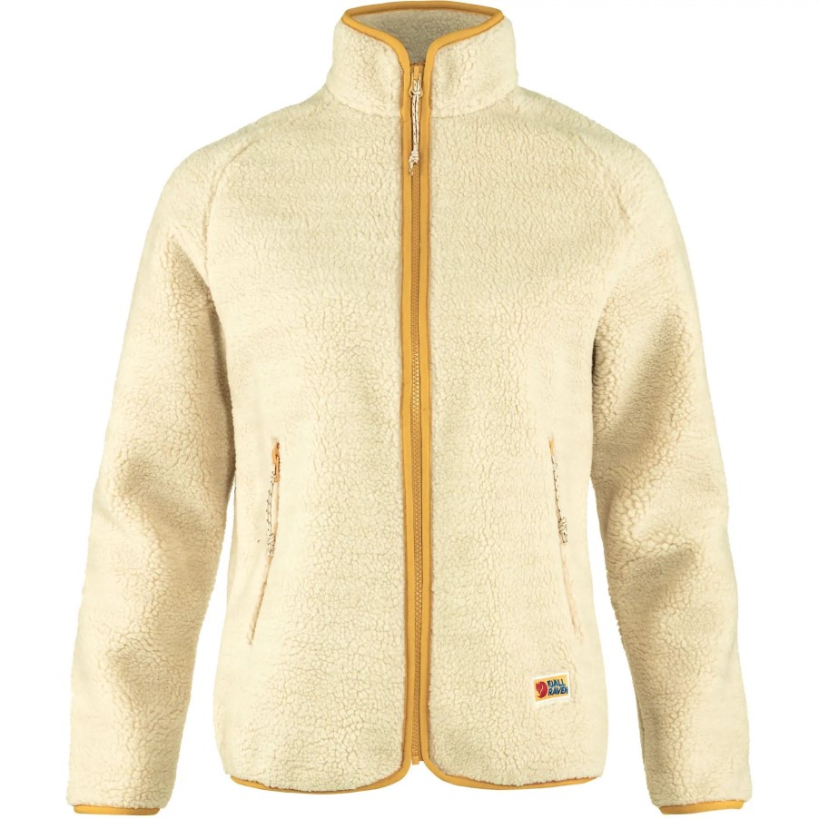 Vardag Pile Fleece W Chalk White Fjällräven