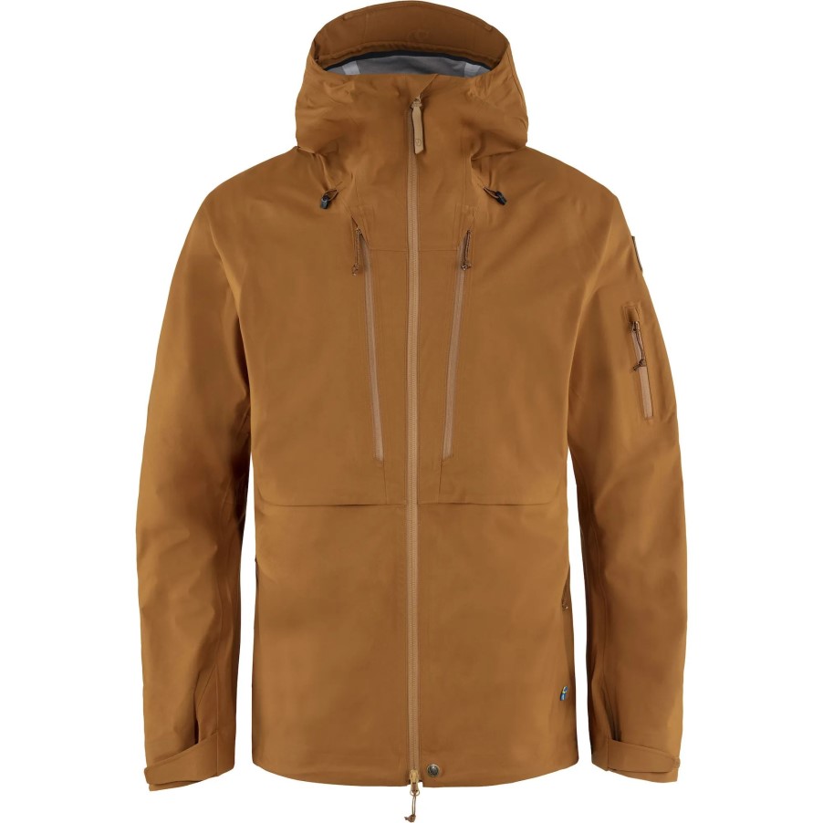 Chestnut Fjällräven Keb Eco-Shell Jacket M