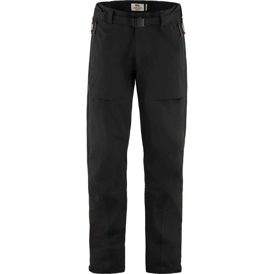 Fjällräven Black Keb Eco-Shell Trousers M