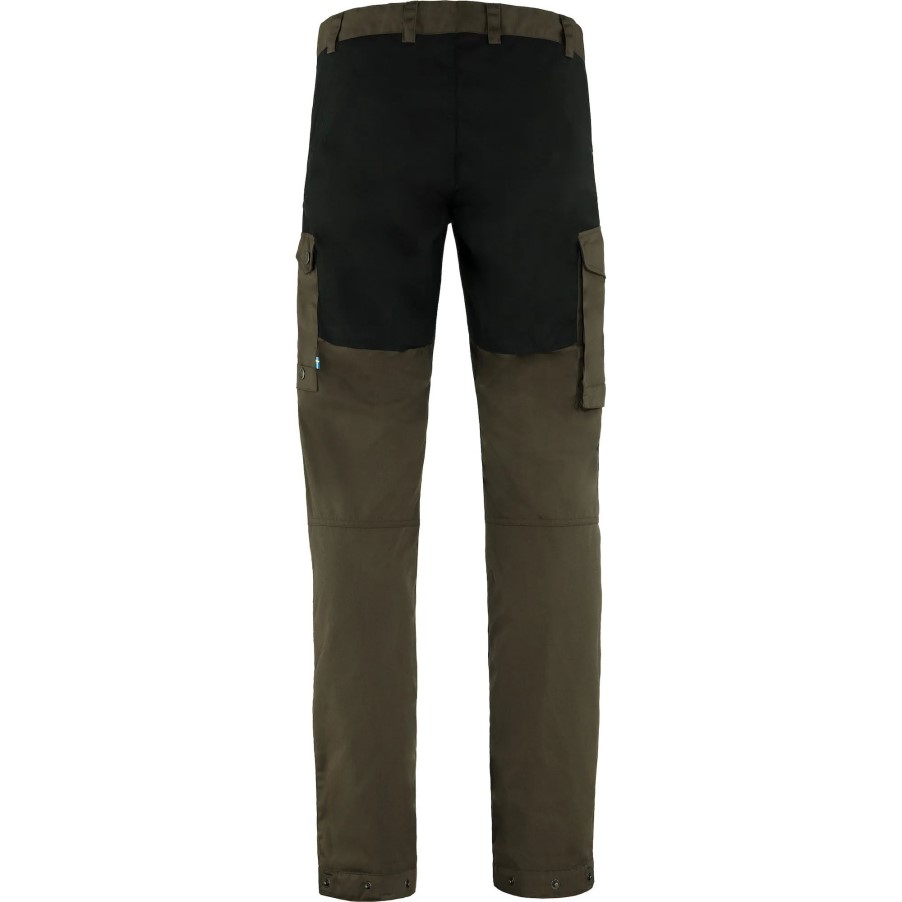 Dark Olive Fjällräven Vidda Pro Trousers M Short