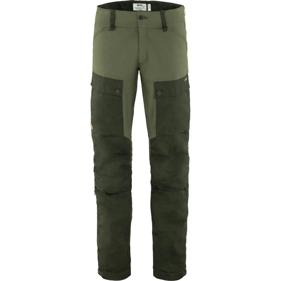 Fjällräven Deep Forest-Laurel Green Keb Trousers M Long