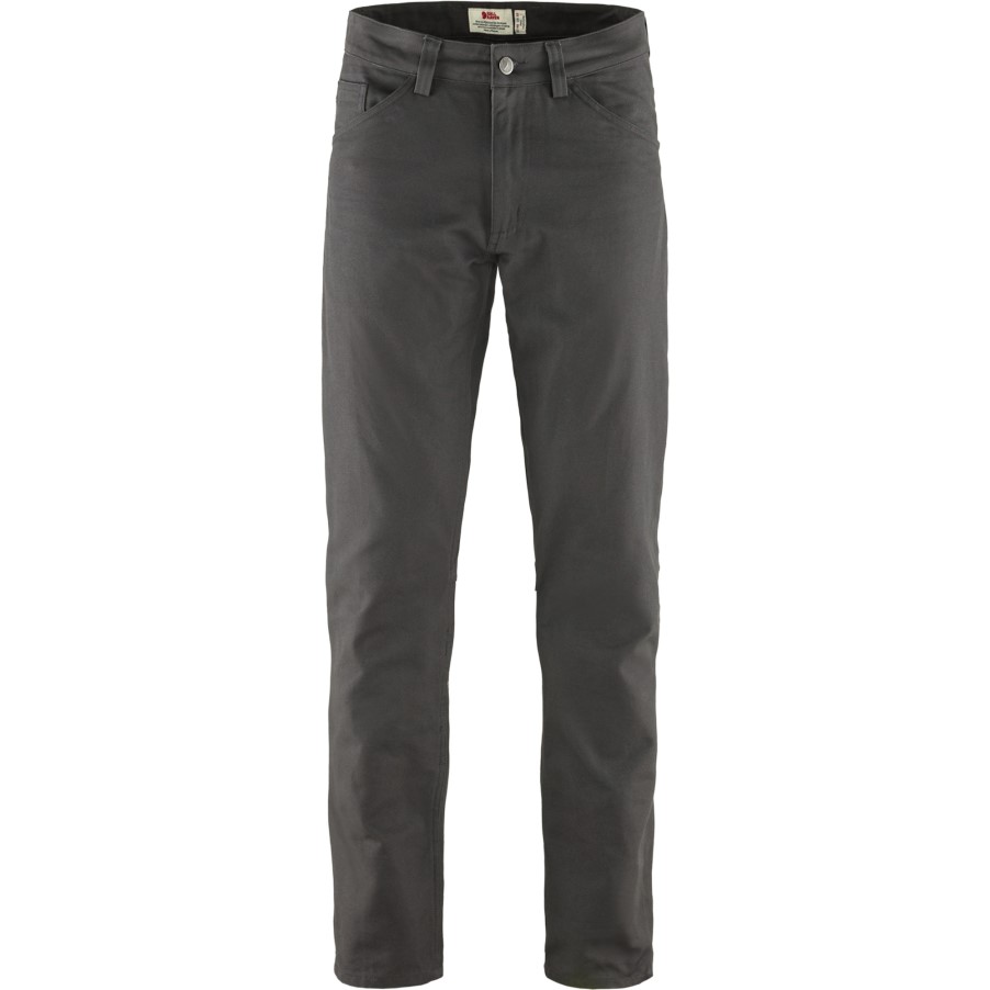Greenland Canvas Jeans M Long Fjällräven Dark Grey