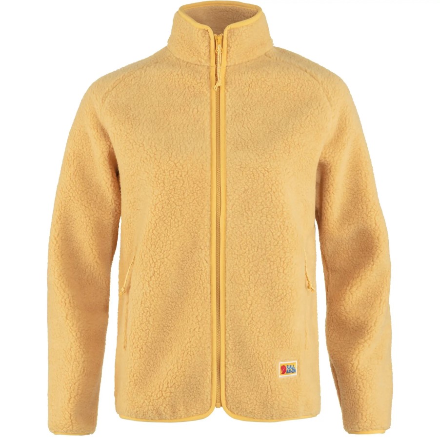 Mais Yellow Fjällräven Vardag Pile Fleece W