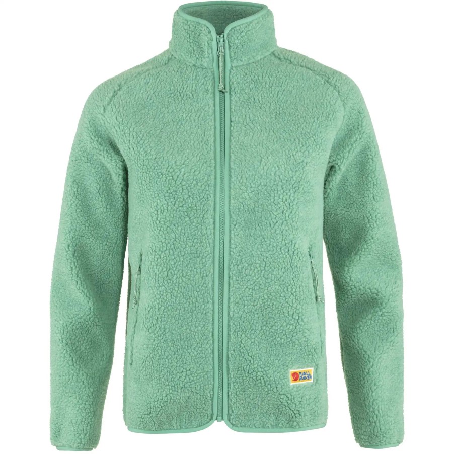 Aloe Green Vardag Pile Fleece W Fjällräven