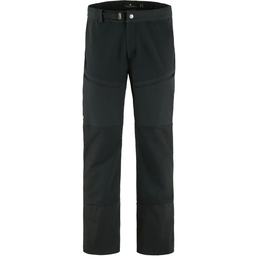 Black Fjällräven Brand Bergtagen Touring Trousers M