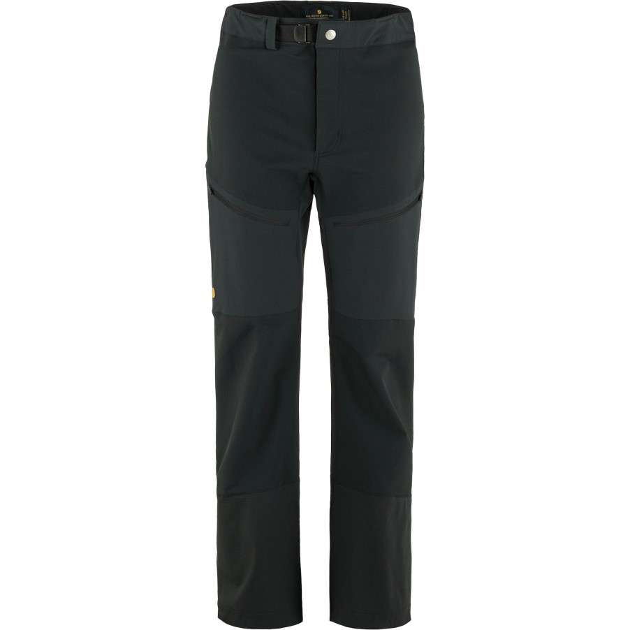 Black Fjällräven Bergtagen Touring Trousers W