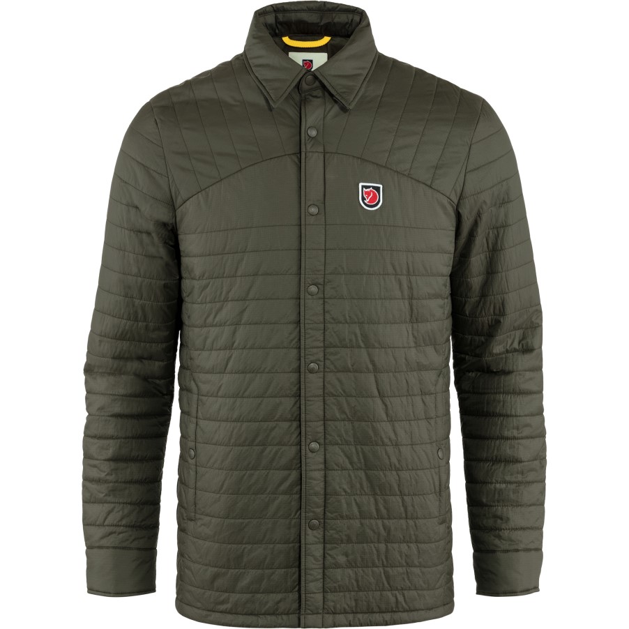 Expedition X-Lätt Shirt M Fjällräven Deep Forest