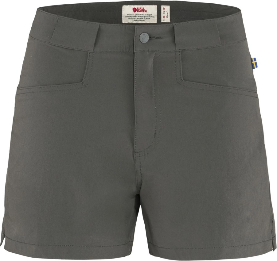 Stone Grey High Coast Lite Shorts W Fjällräven