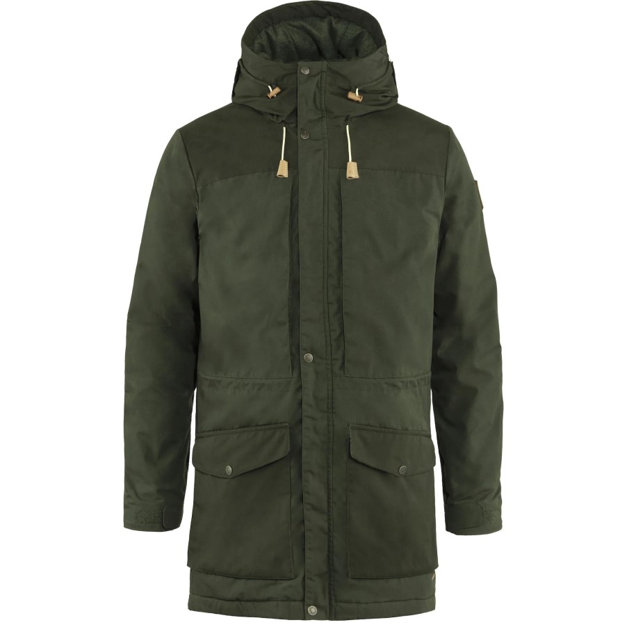 Deep Forest Singi Wool Padded Parka M Fjällräven