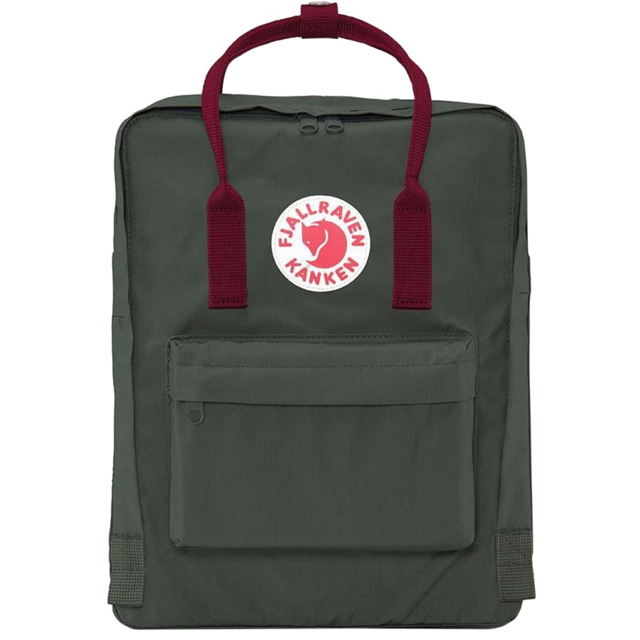 Forest Green-Ox Red Kånken Fjällräven