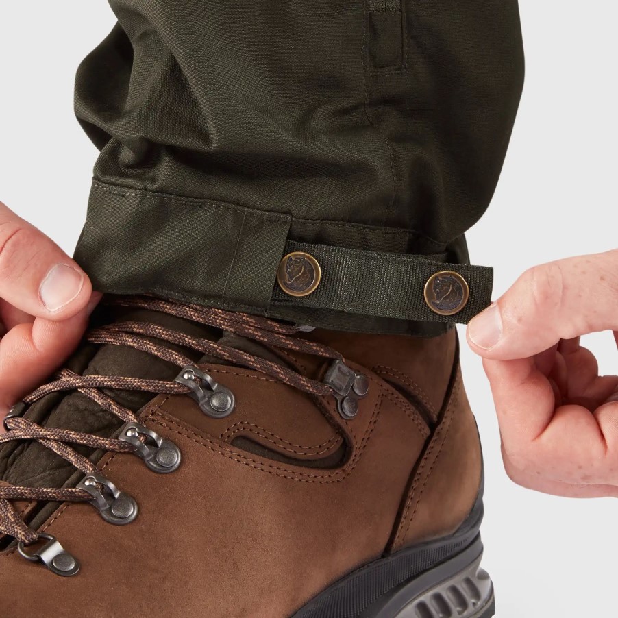 Fjällräven Keb Trousers M Reg Deep Forest-Laurel Green